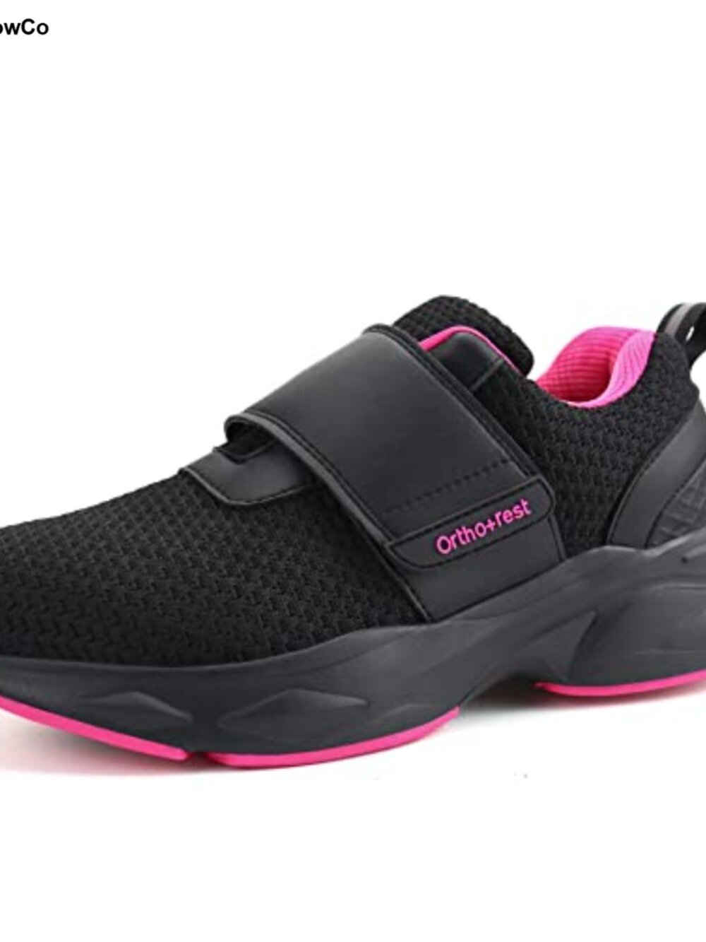 Orthopedic Walking Shoes for Plantar Fasciitis with Adjustable Closure